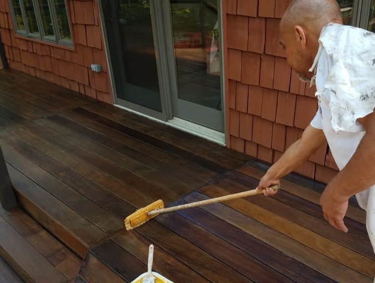 Deck Staining - Myrtle Beach Deck and Patio Custom Builders