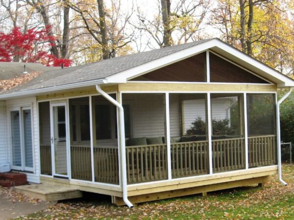 screened porche - Myrtle Beach Deck and Patio Custom Builders